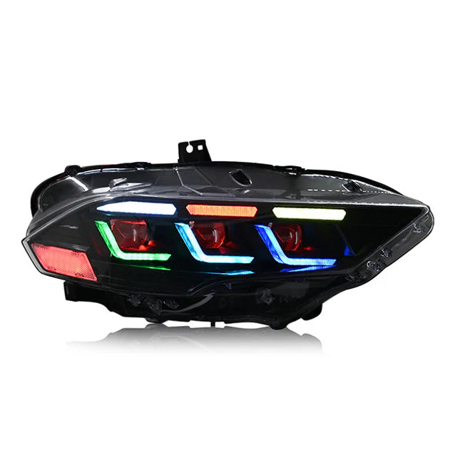 2018-2023 Mustang S650 Style RGB Headlight