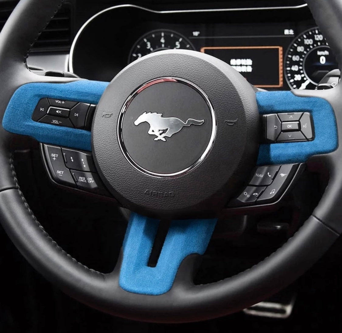 2015-2023 Mustang Alcantara Style Wheel Trim